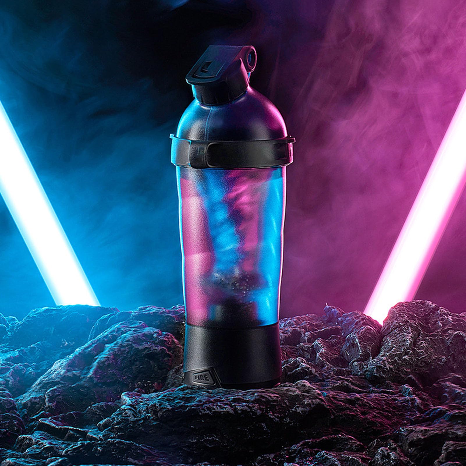 Botella Mezcladora Eléctrica, Botella Mezcladora de Proteínas Eléctrica Recargable por USB de 550 Ml, Botellas Mezcladoras Grandes para Mezclas de Proteínas, Vaso Mezclador Automático Eléctrico, Botel