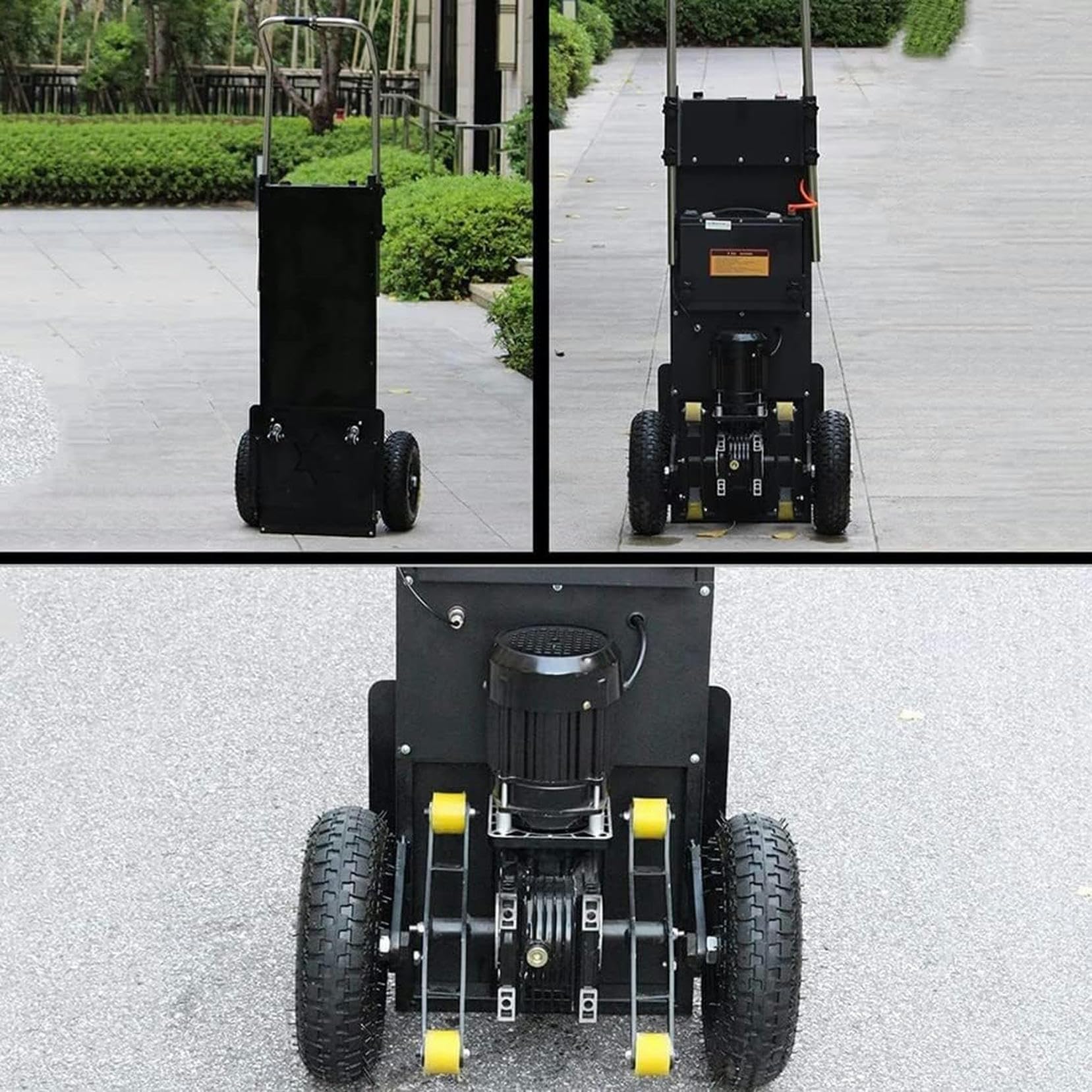 Carrello Elettrico a Mano saliscale Elettrico Carrello saliscale elettrico Carrello saliscale elettrico Carrello saliscale elettrico Caricabile fino a 200 kg - Carrello elettrico a mano che~/