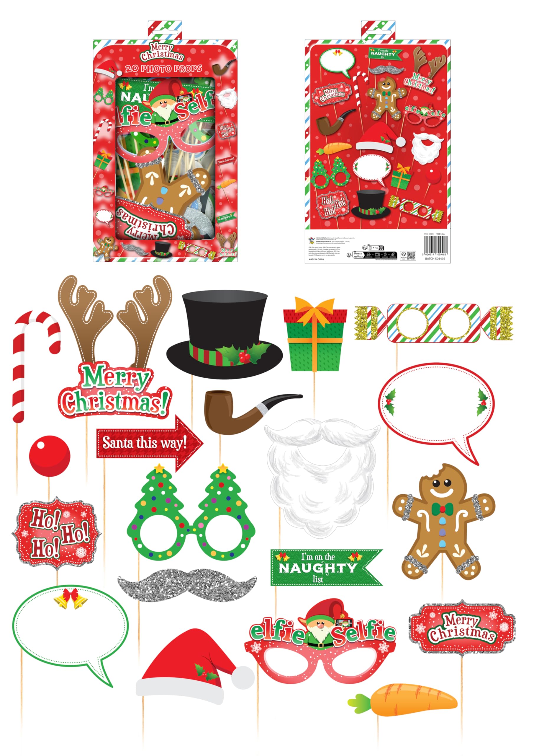 Poundfun 20 Christmas Party Props