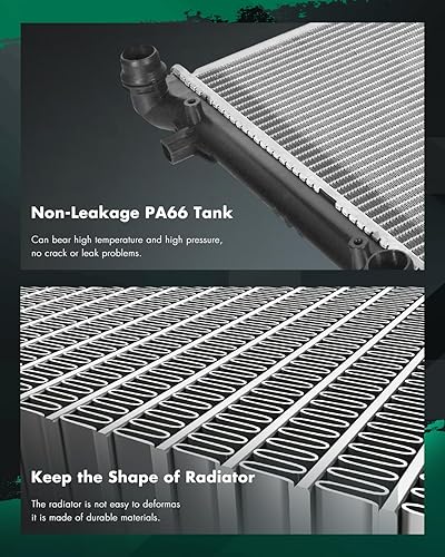 Vista 849 de SCITOO Reemplazo completo del radiador de aluminio para 1993-1998 para Toyota para T100 2.7L 3.0L 3.4L 2090 Radiador