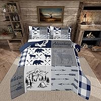 Vista 48 de Juego de edredón de motocross para adolescentes, juego de ropa de cama con bandera estadounidense, edredón de plumón para deportes extremos