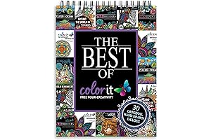 Color It - The Masterpiece of Adult Coloring Books For Art Enthusiasts