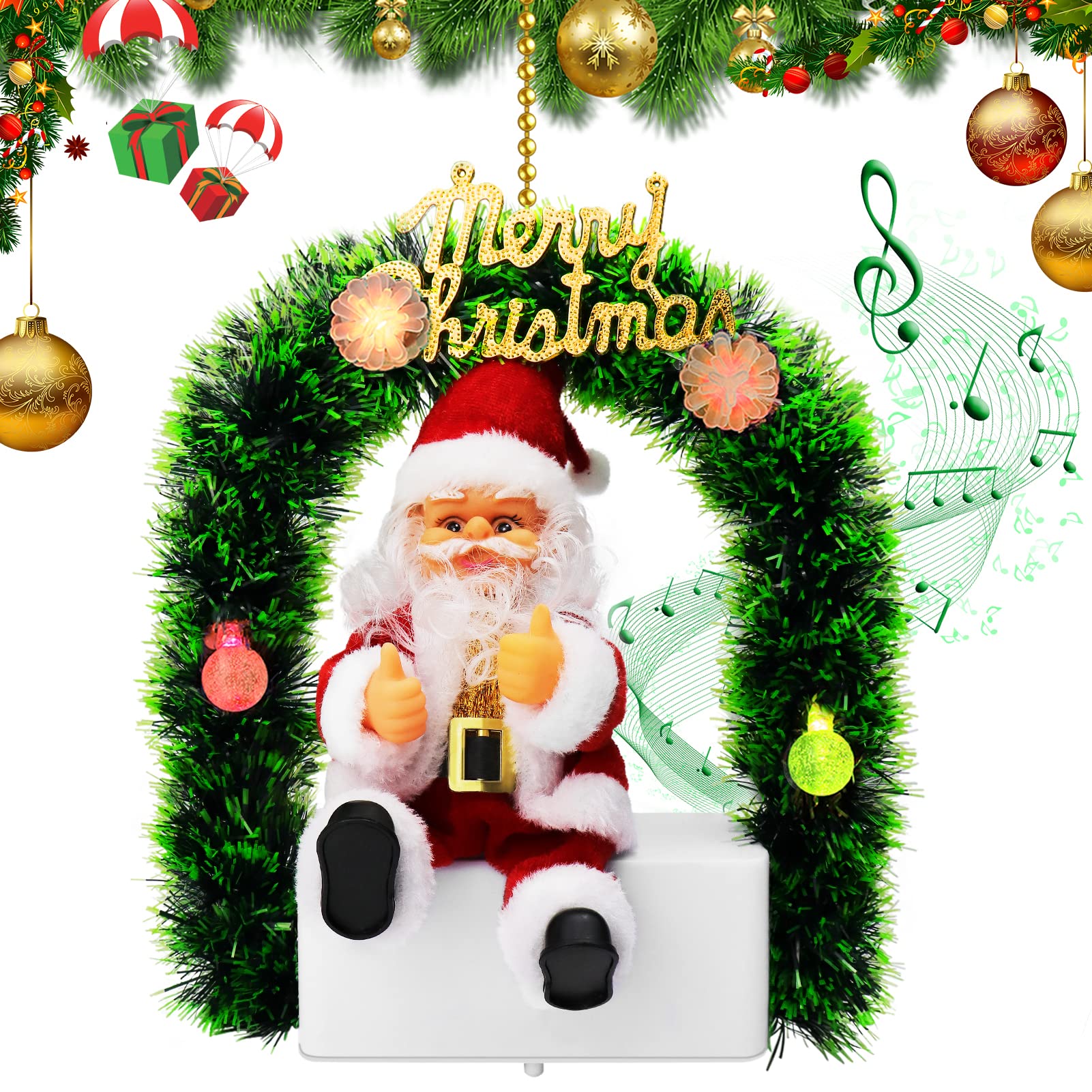 Musical christmas garland Outlet