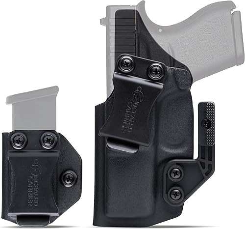 Miniatura 7 de IWB Funda compatible con Glock 43  Compañía propiedad de veteranos de combate  Fundas de transporte ocultas dentro de la cintura