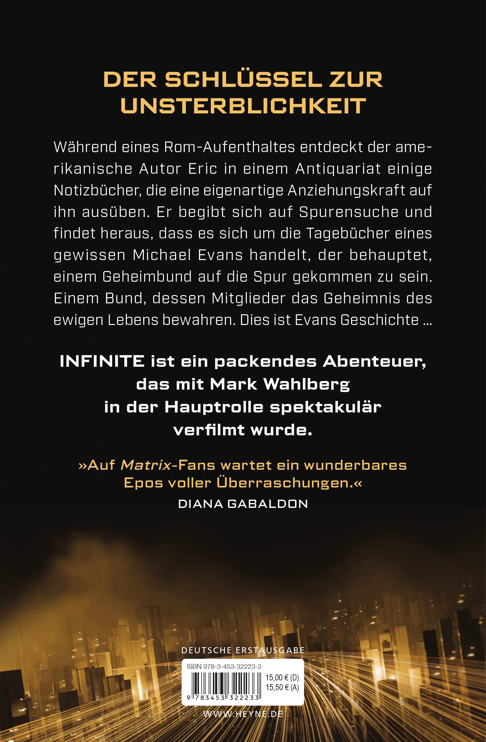 Infinite - Die Unsterblichen: Roman
