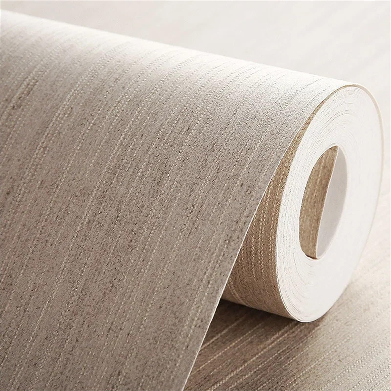 Papier peint textile rouge haut de gamme en intissé 0.53x9.5m pour un salon chic