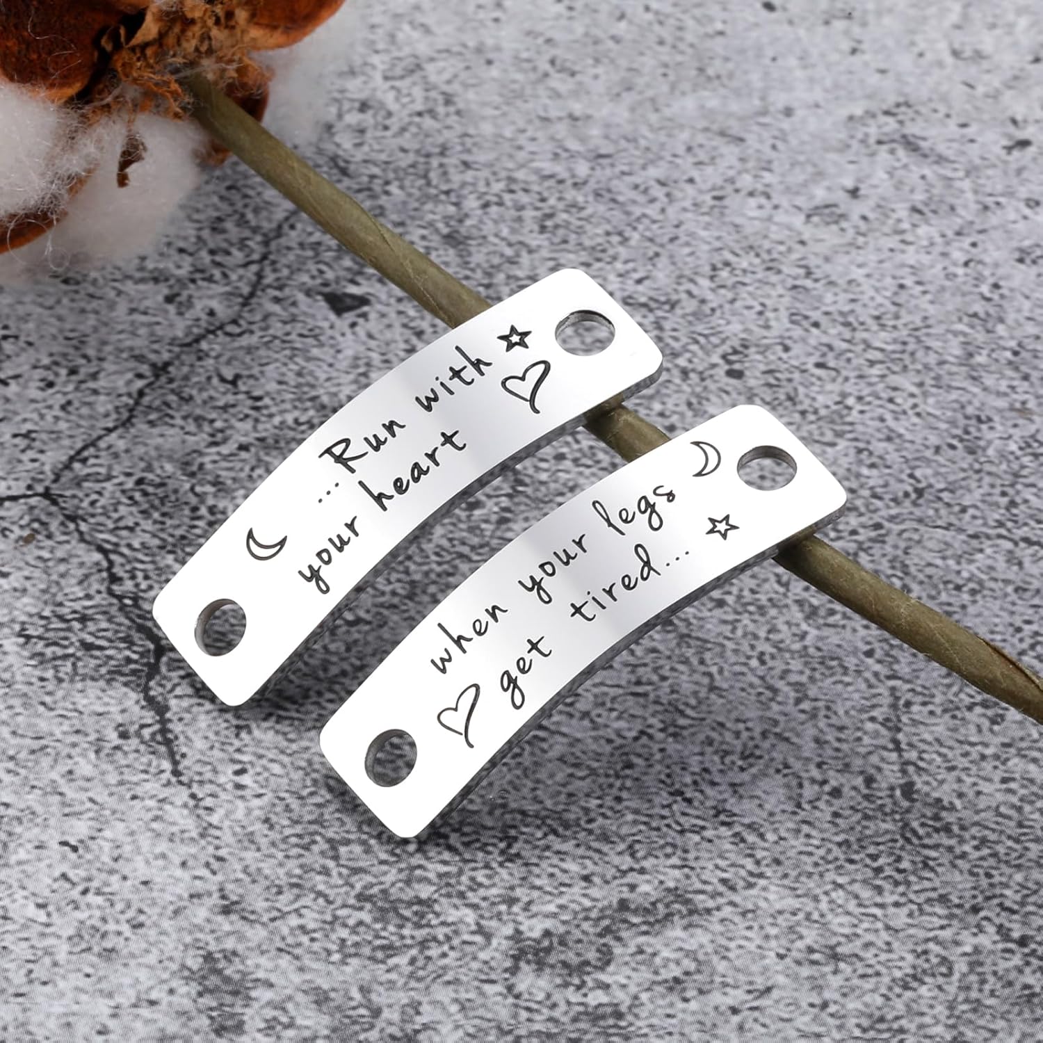 Running Shoe Tags Marathon Metal Bar Gifts Tag Ireland Ubuy