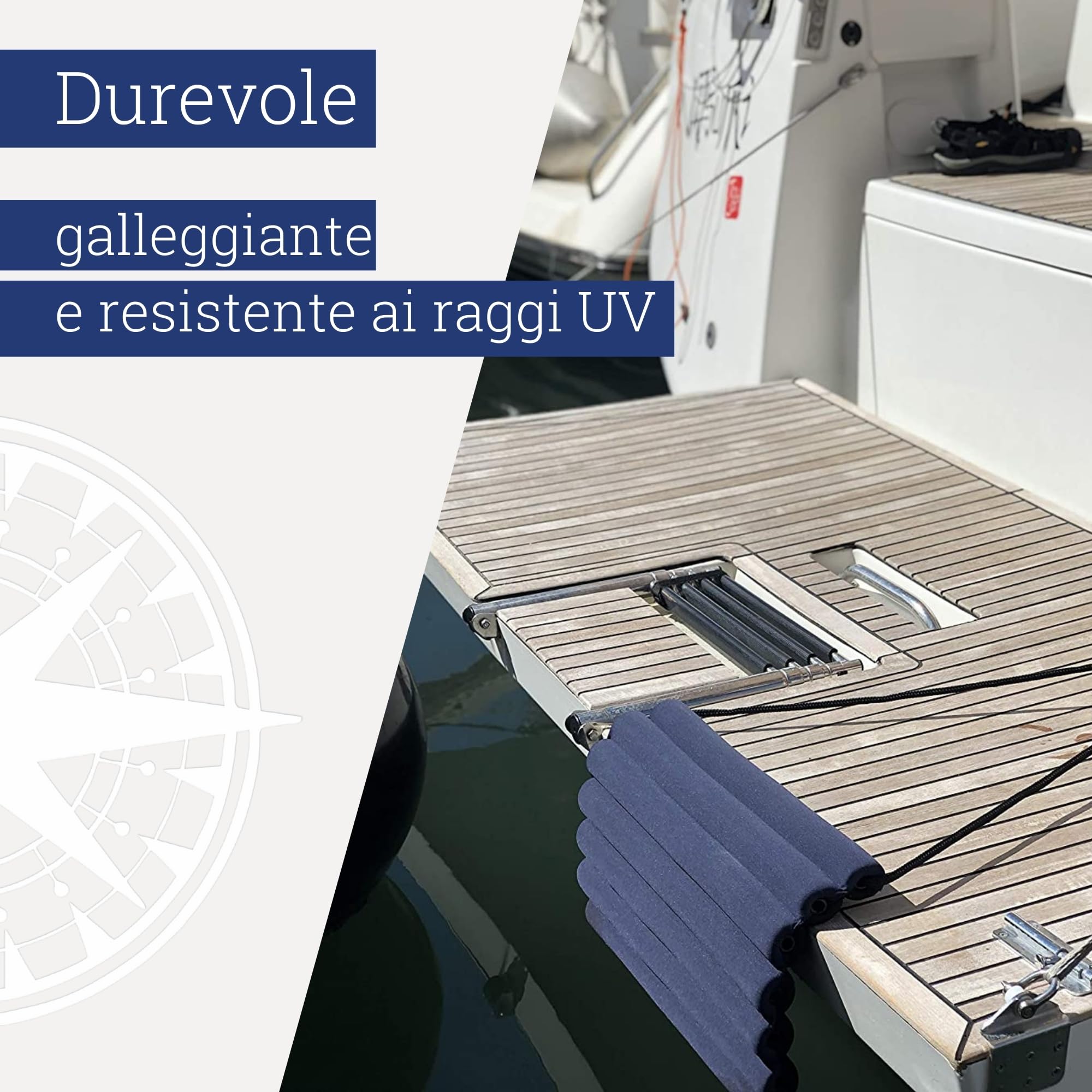 FlexiCush - il cuscino parafango universale sviluppato per l'uso negli sport acquatici (50 x 32 x 4 cm)