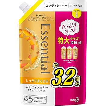 Amazon エッセンシャル スマートスタイルコンディショナー つめかえ用 340 2個 エッセンシャル ビューティー 通販