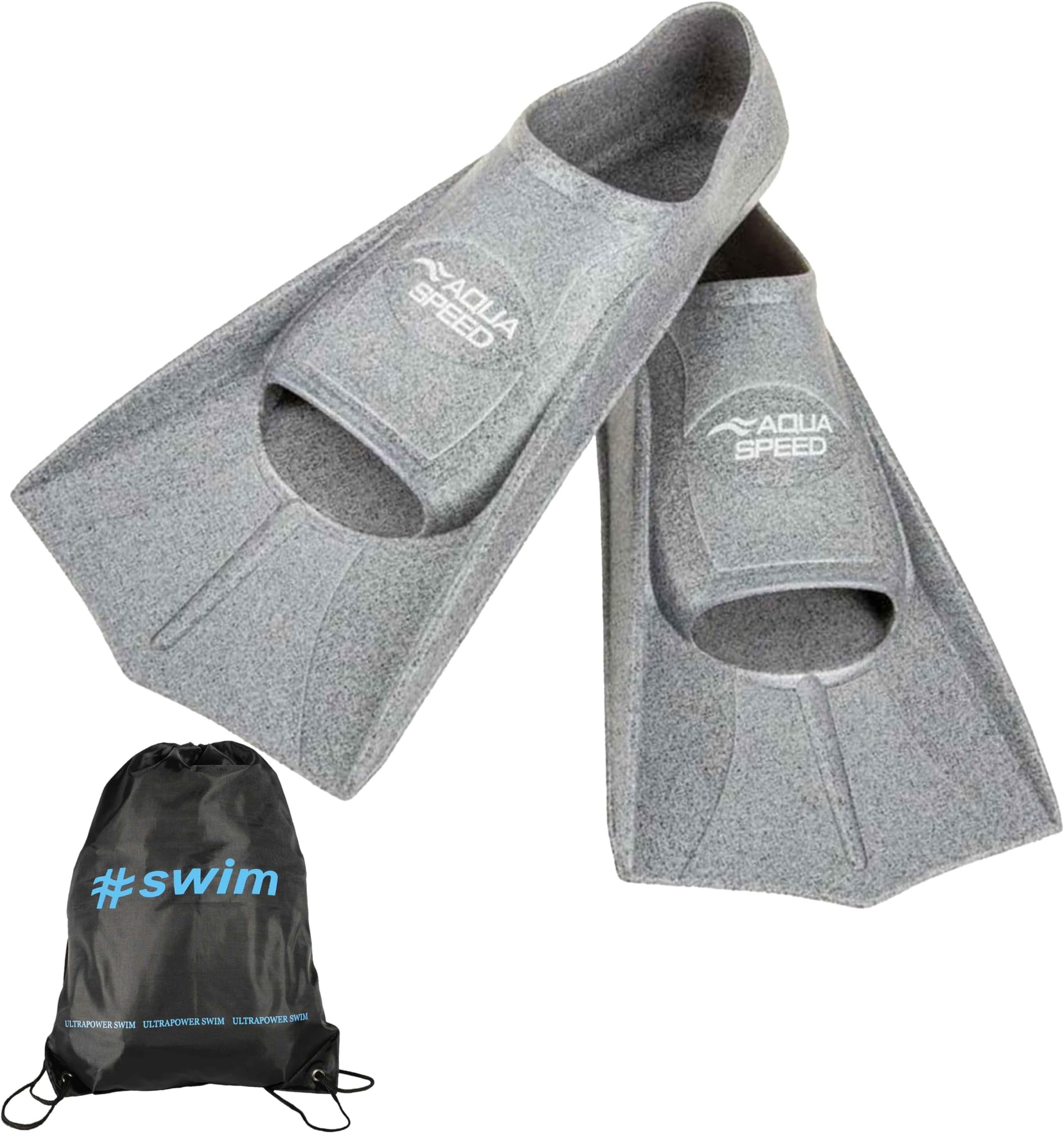 Aqua Speed Kurze Schwimmflossen für Erwachsene und Kinder I HIGH TECH | weiche Trainingsflossen I leichte Kurzflossen I Training Flossen I Trainingsschwimmflossen I Schwimmen I Schwimmtraining