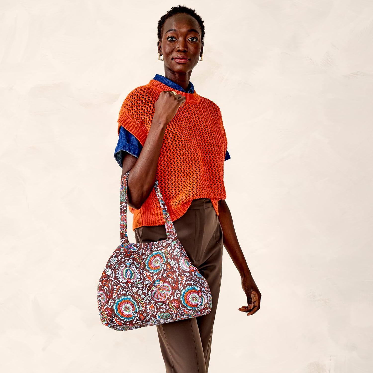 womens Small Hathaway Tote Bag - Premium Cotton - Image 3