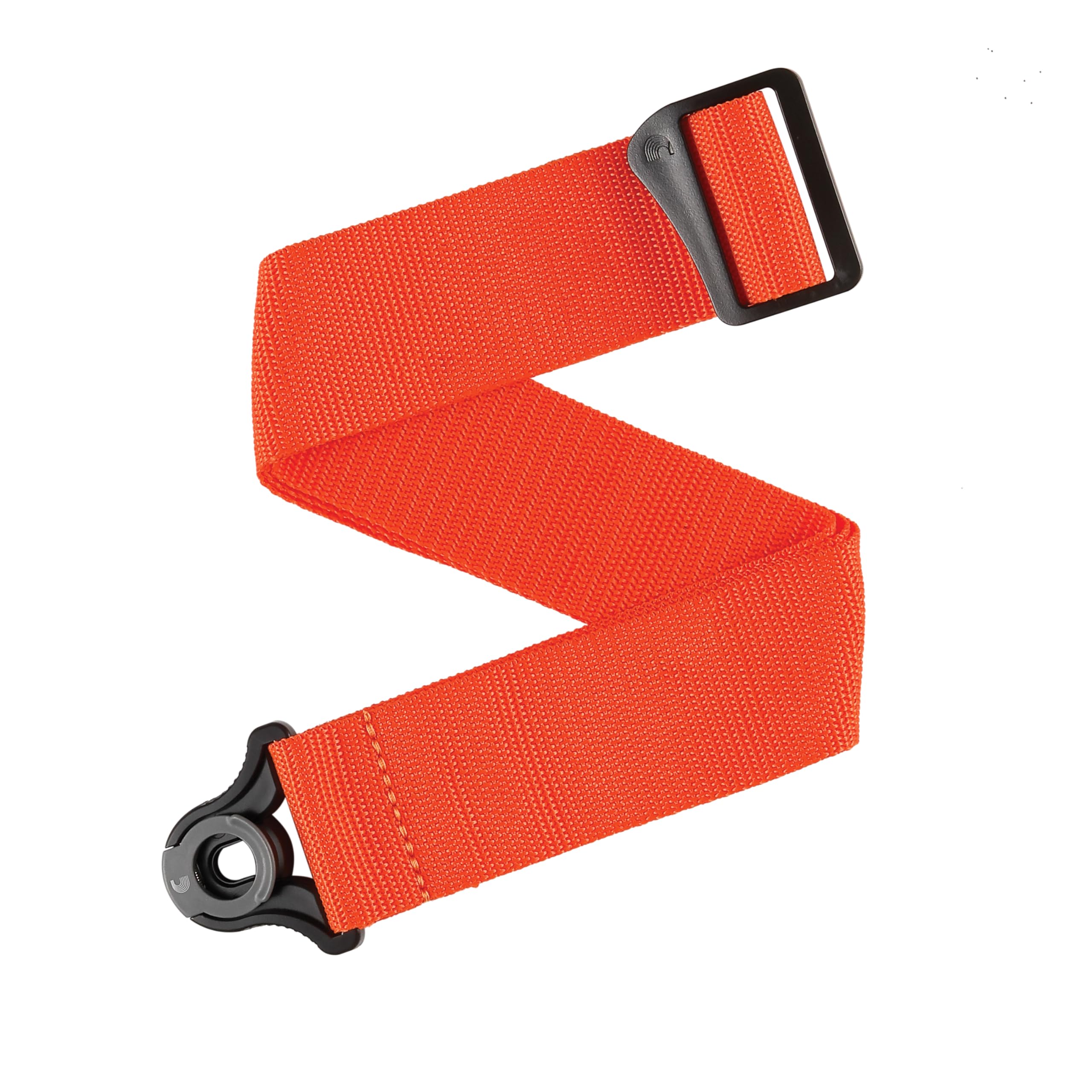 D'Addario Auto Lock Polypro Guitar Strap, Orange