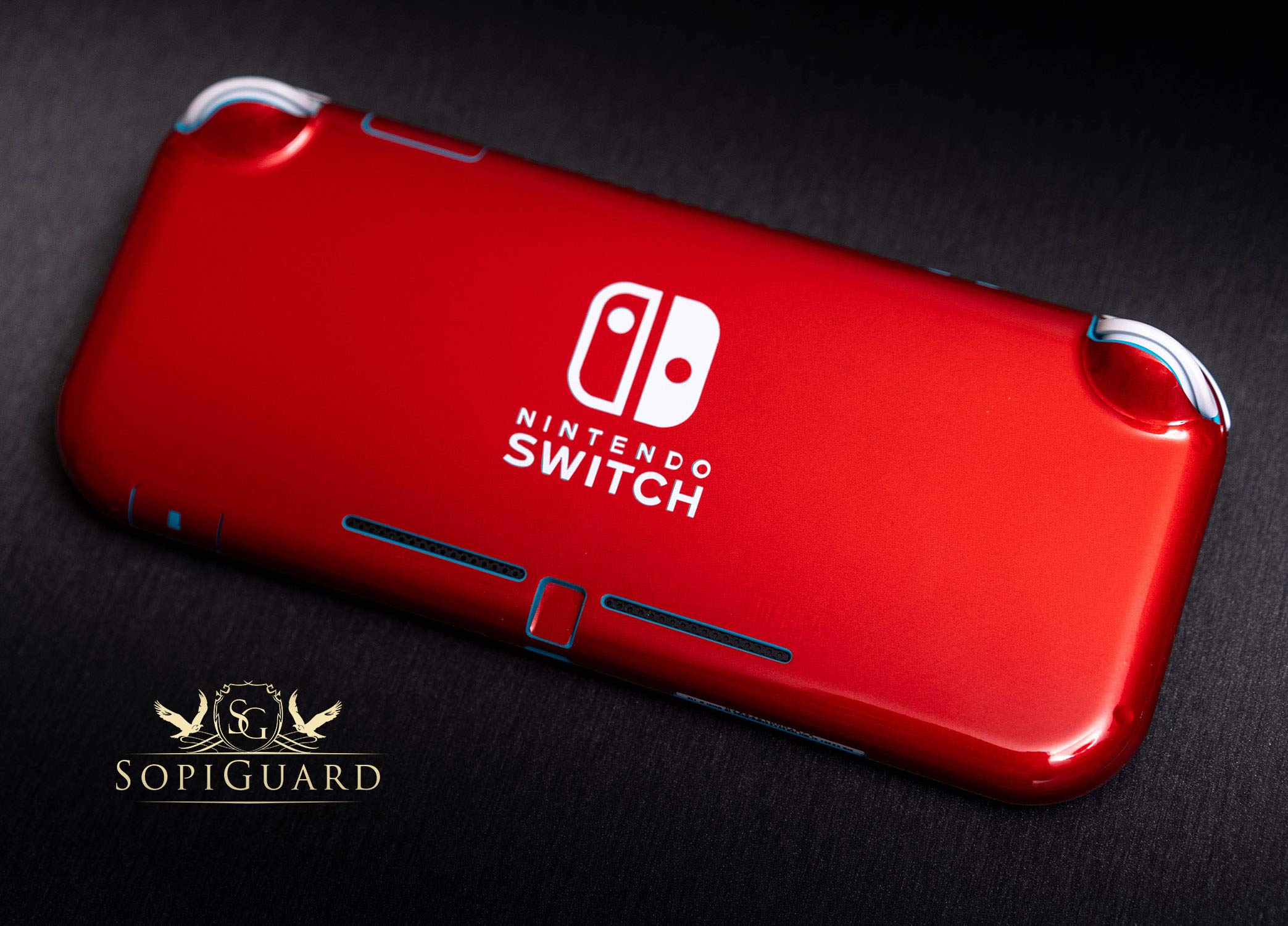 SopiGuard Skin for DJI Mavic Air 2 Precision Vinyl Sticker Full Drone Set + Controller + 3 Battery Skins (Gloss Dragon Fire Red)