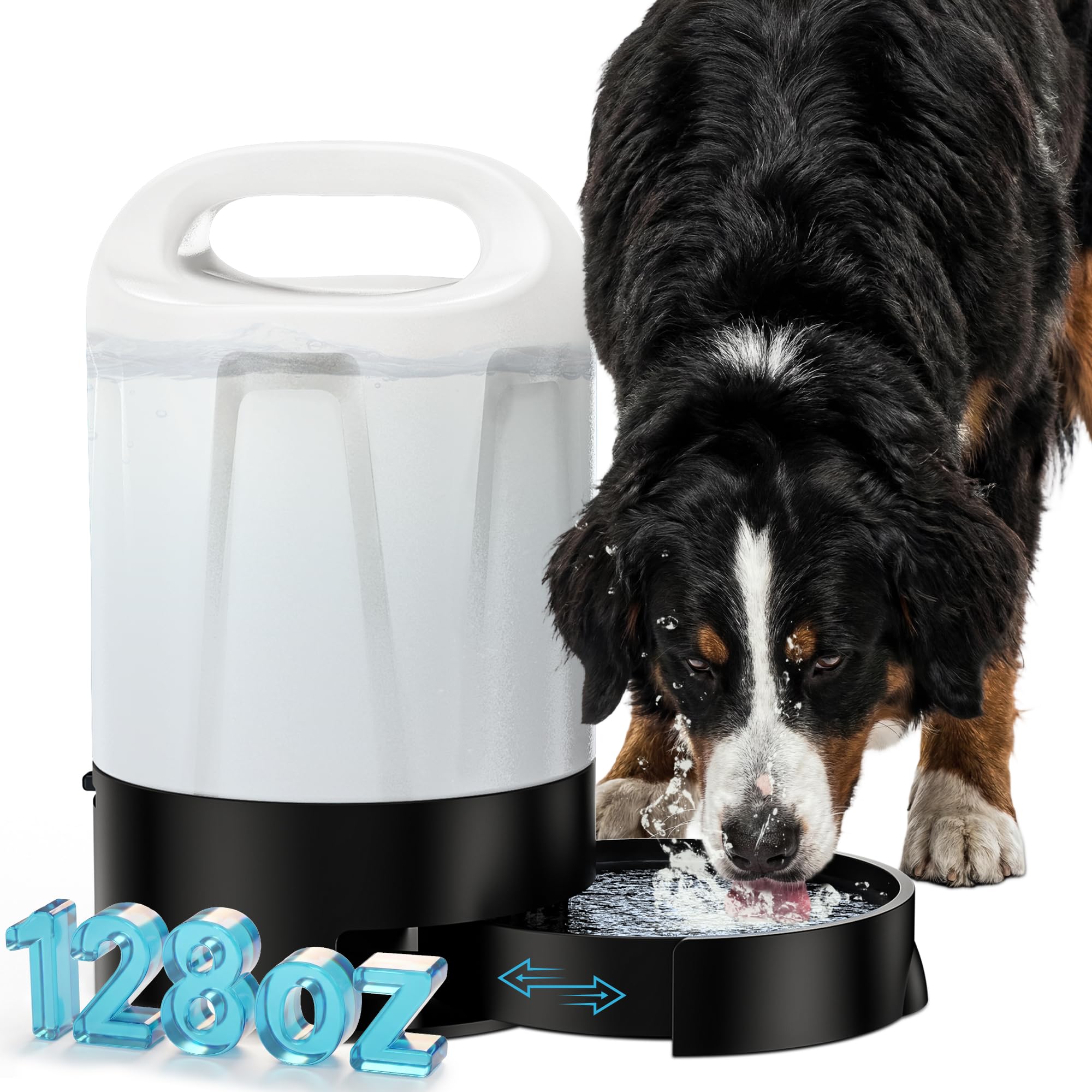 Automatische Hundewasserflasche, tragbar, D2510, ohne Filter