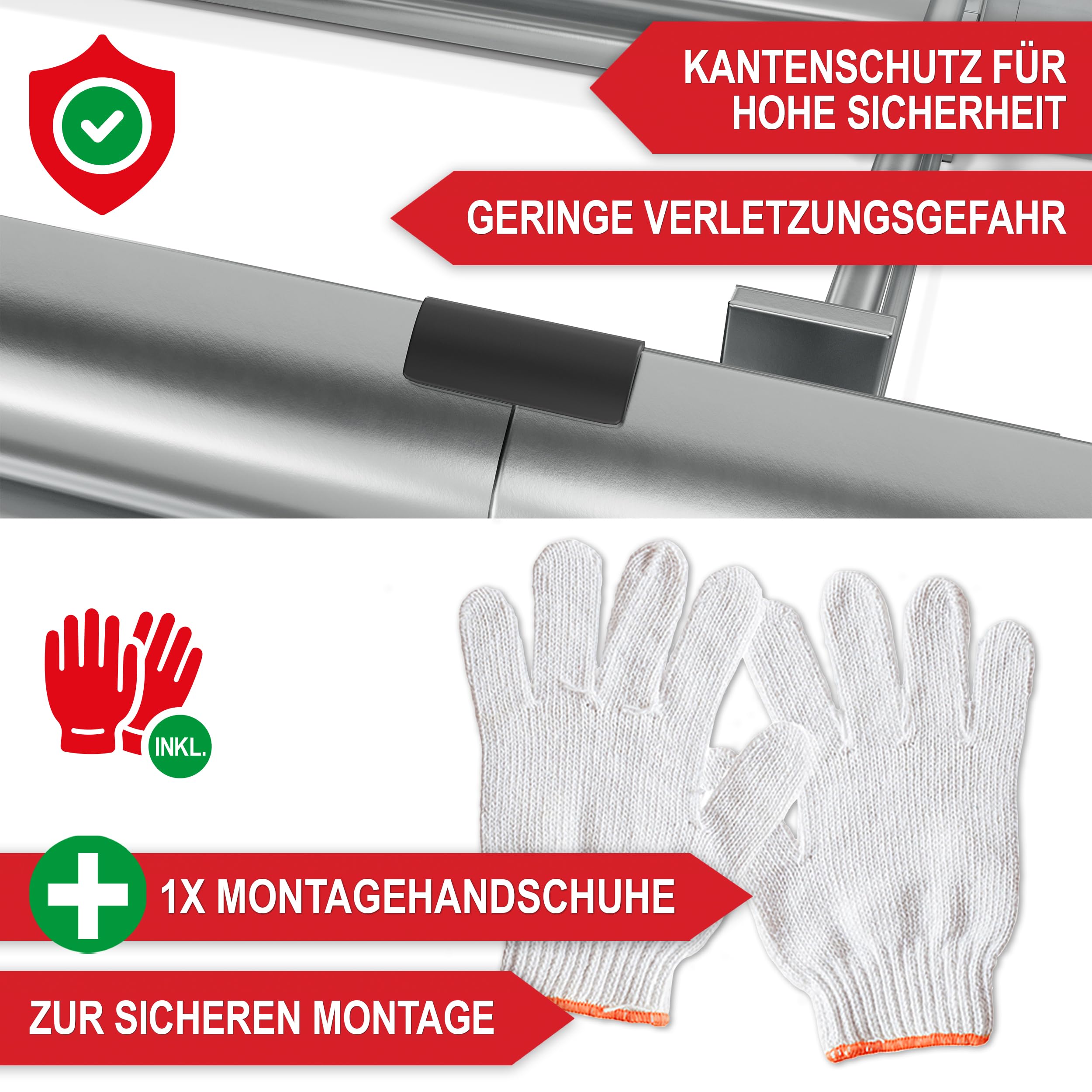 Onbest Metall Hochbeet XXL 180x90x30 cm – Gemüsebeet aus Stahl | Hochbeete-Kit für Kräuter, Gemüse und Pflanzen – pflegeleichtes Beet für Garten, Terrasse und Balkon, Farbe Silber