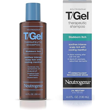 Amazon Com Neutrogena T Gel Therapeutic Stubborn Itch Shampoo With 2 Coal Tar Anti Dandruff Treatment With Cooling Menthol For Relief Of Itchy Scalp Due To Psoriasis Seborrheic Dermatitis 4 4 Fl Oz