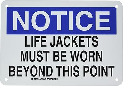 Brady 128887 Personal Protection Sign, Legend