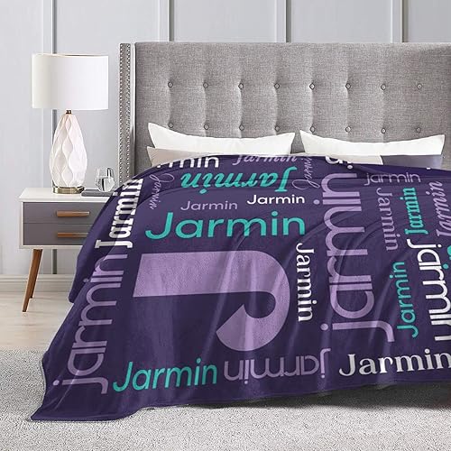 Miniatura 3 de Manta de bebé personalizada para niños, manta de bebé con nombre para recién nacido, mantas de bebé personalizadas para niños, regalos