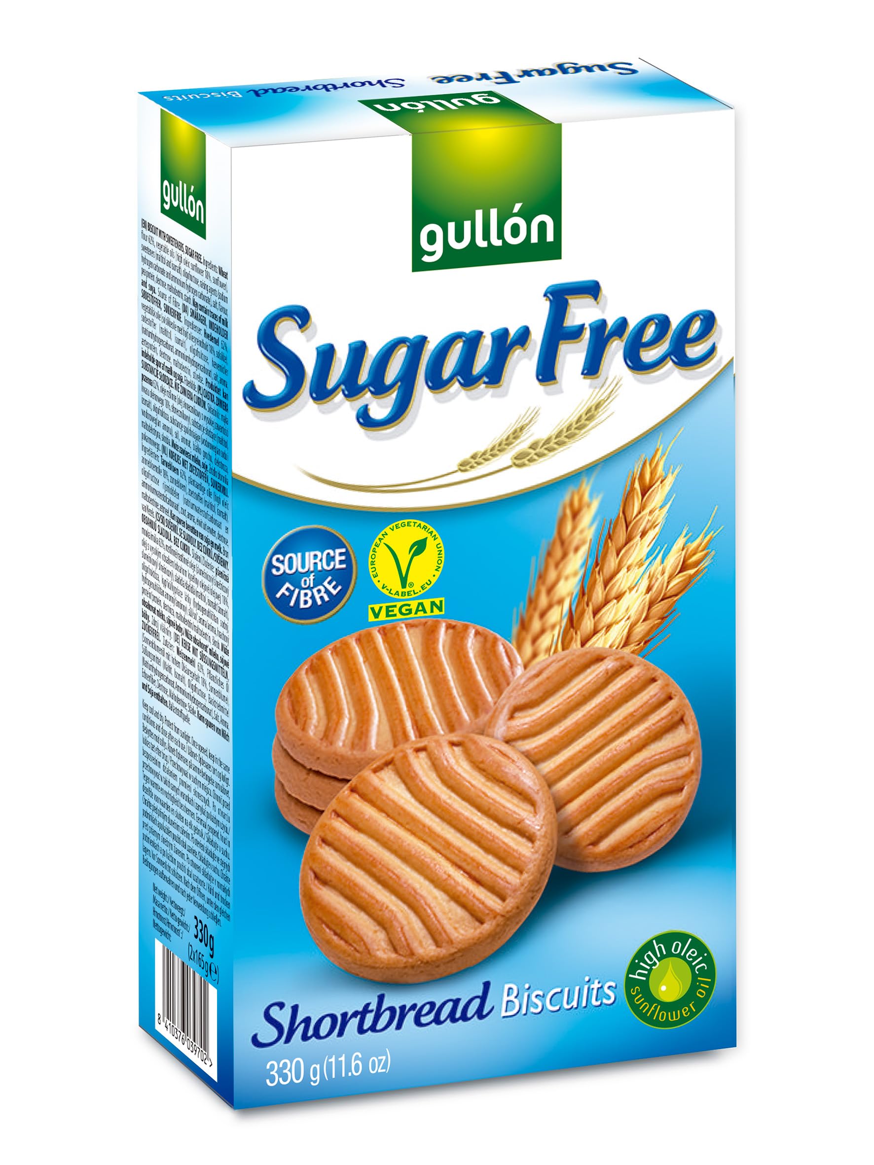 Gullon Sugar Free Short Bread Biscuits 330g-image-25