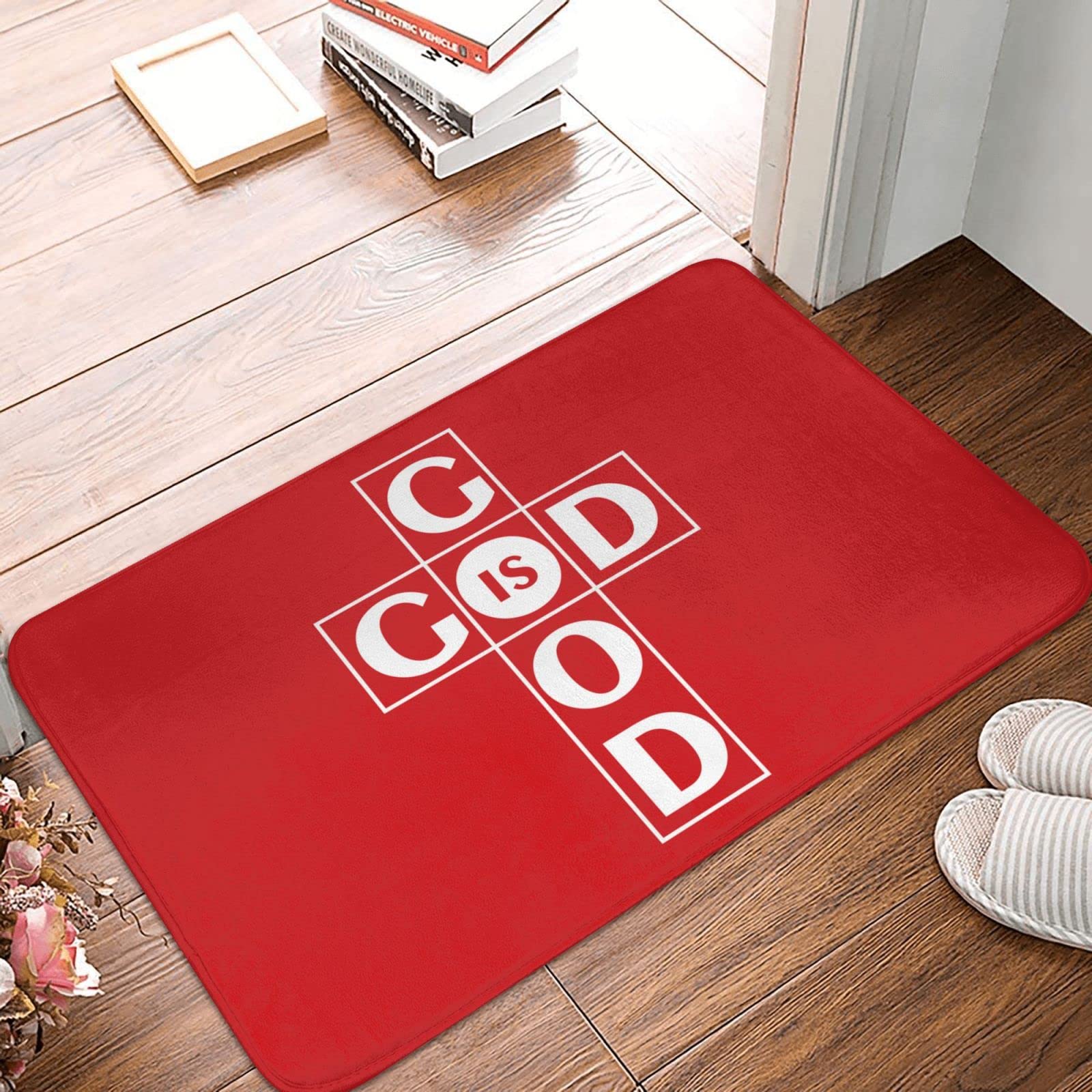 Tapis d'extérieur d'hiver anti-boue grand paillasson entrée 65x90cm