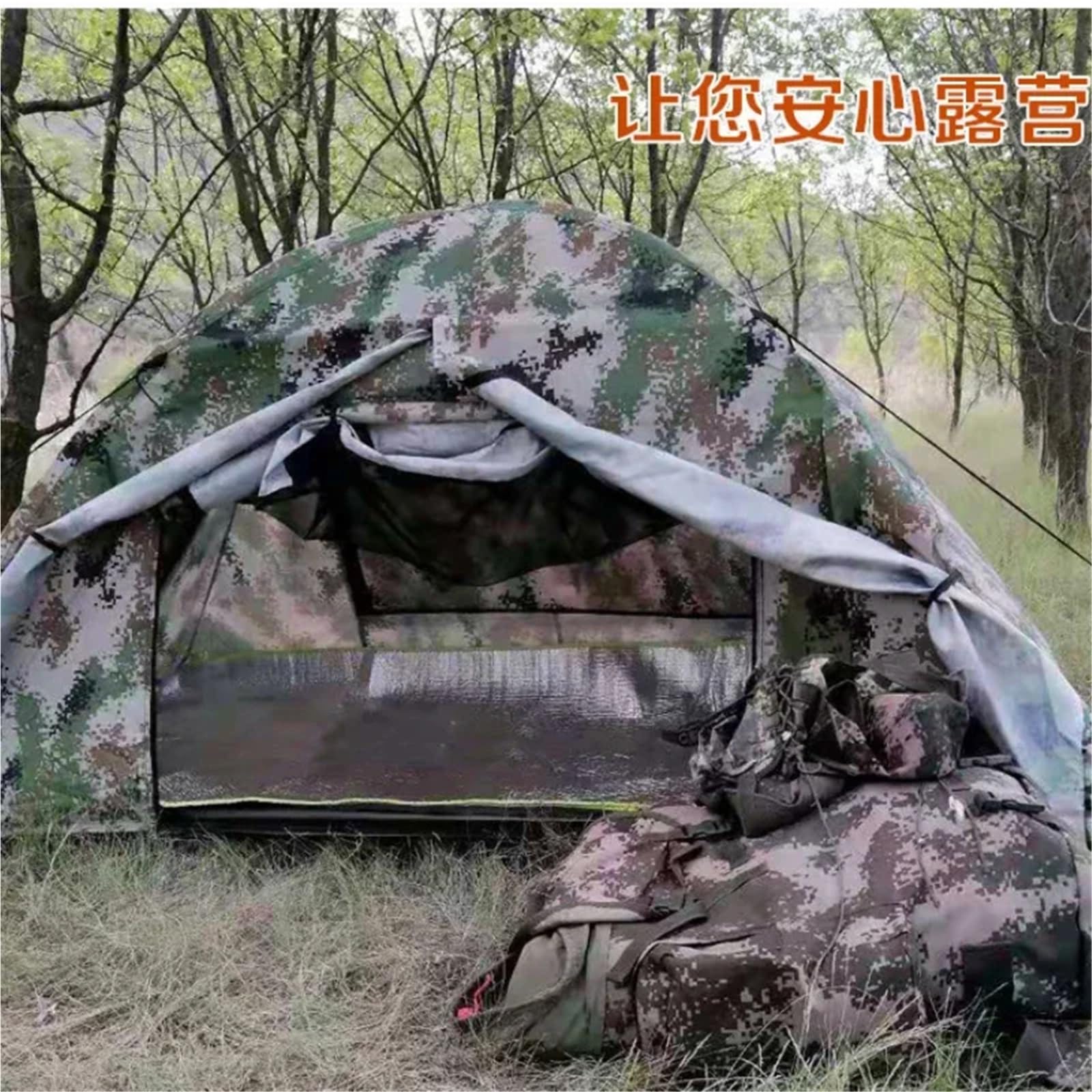 Esterilla térmica Profesional for Acampar al Aire Libre, Resistente a la Humedad y con película de Aluminio Doble Cara 6 mm Espesor para Camping o Picnic
