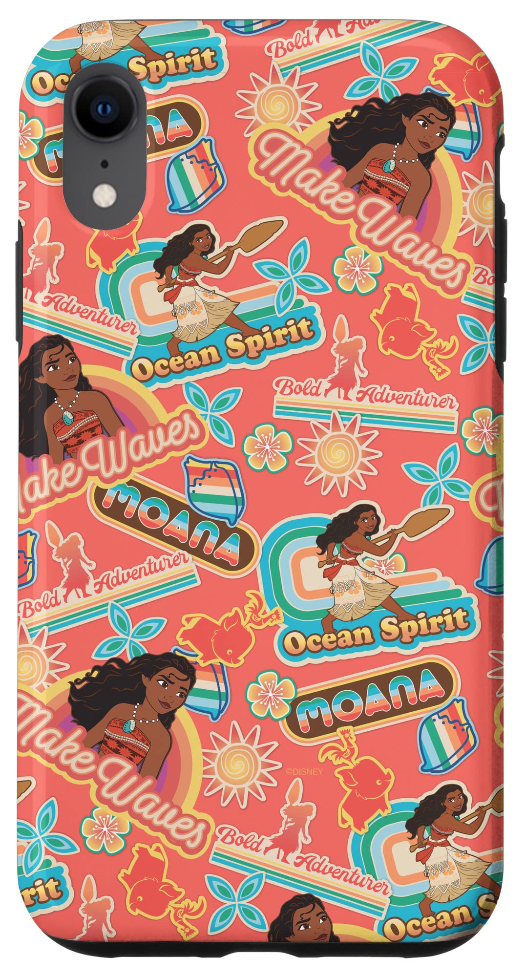 Coque iPhone XR Disney Moana idéale pour vos vacances d'été à la plage