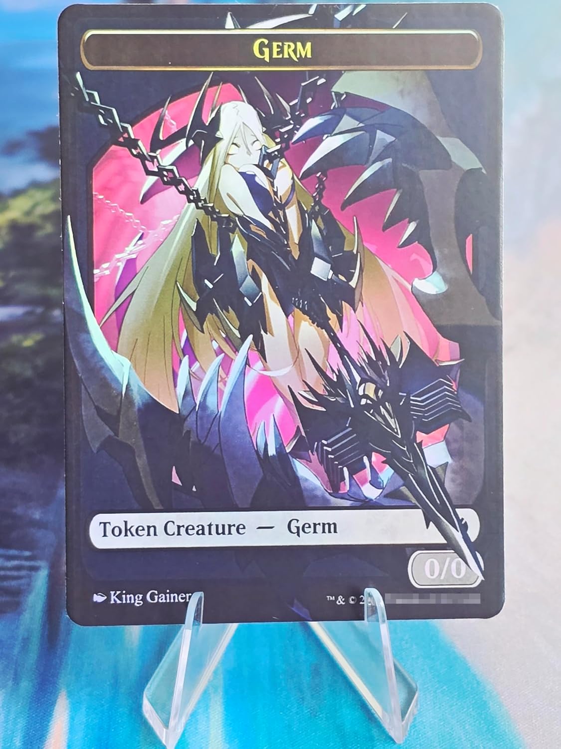 Germ Token KG01 – Fantasy Art Card – Foil