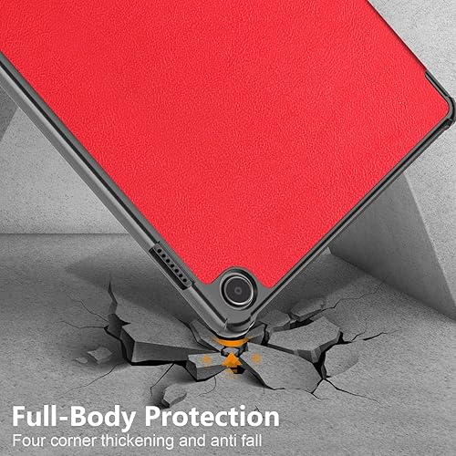 Miniatura 5 de Funda para tablet Tienda Fire Max 11 (13 generación, 2023), funda protectora de piel sintética, delgada, ligera, triple soporte, magnética, rígida,