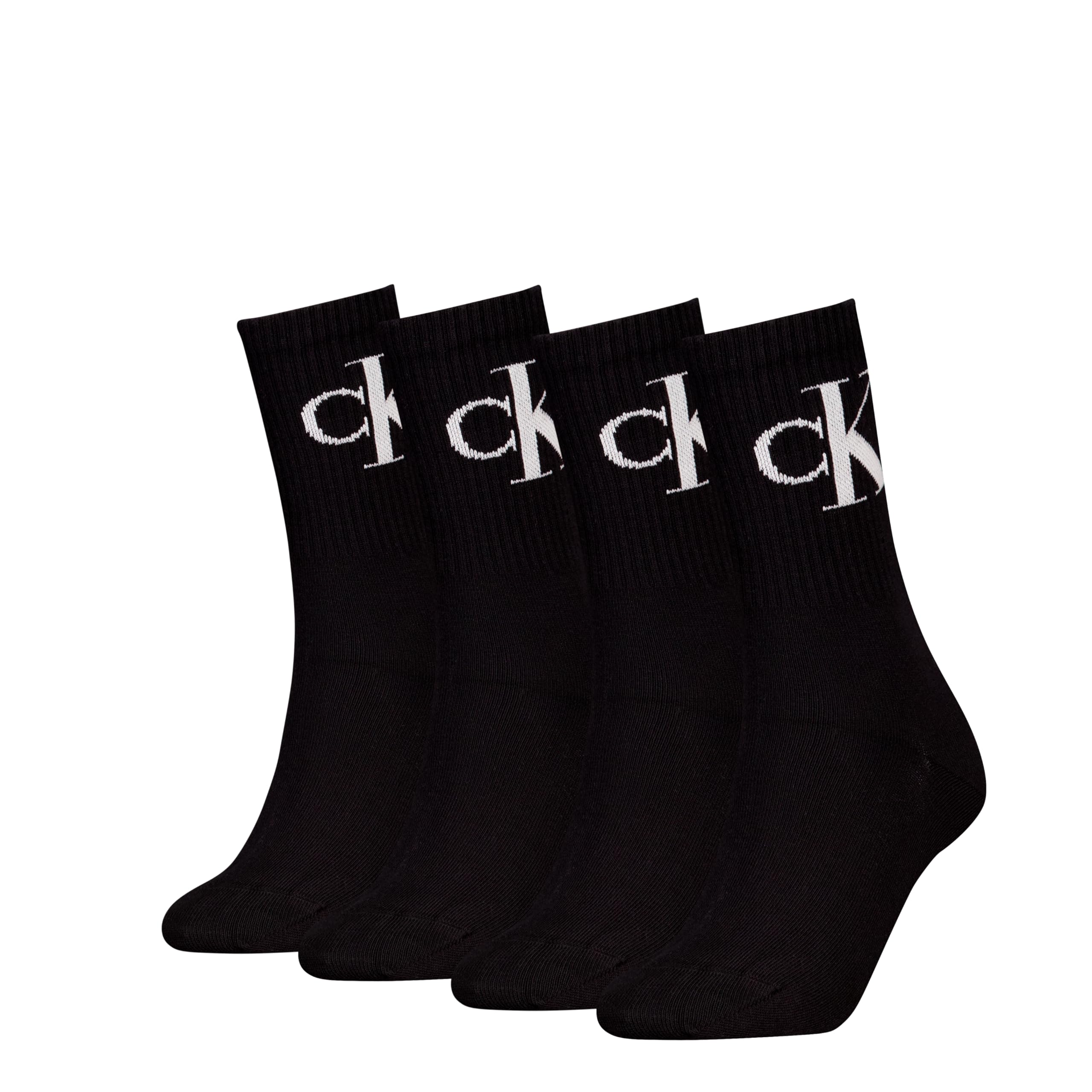 Calvin Klein Women - Crew Socks - 4 Pack - Black - Size 39