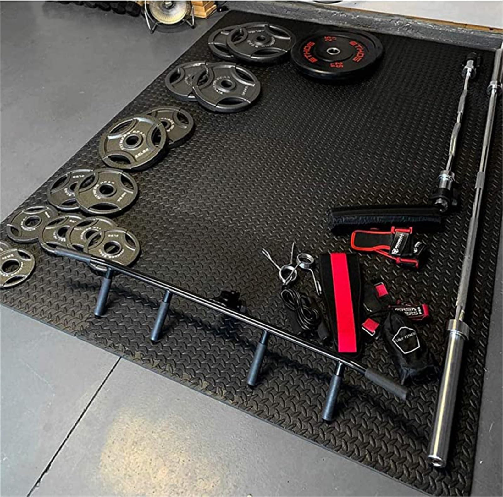 Esterilla Fitness Puzzle Fitness EVA Foam Interlocking Tiles Protective Floor Mats For Yoga Home Gym Equipment(Color 1)