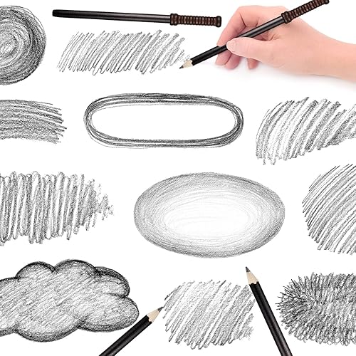 Miniatura 3 de Spakon 30 lápices de varita de mago, suministros de fiesta de mago, lápices de varita de mago, regalos de relleno de bolsas de regalos para