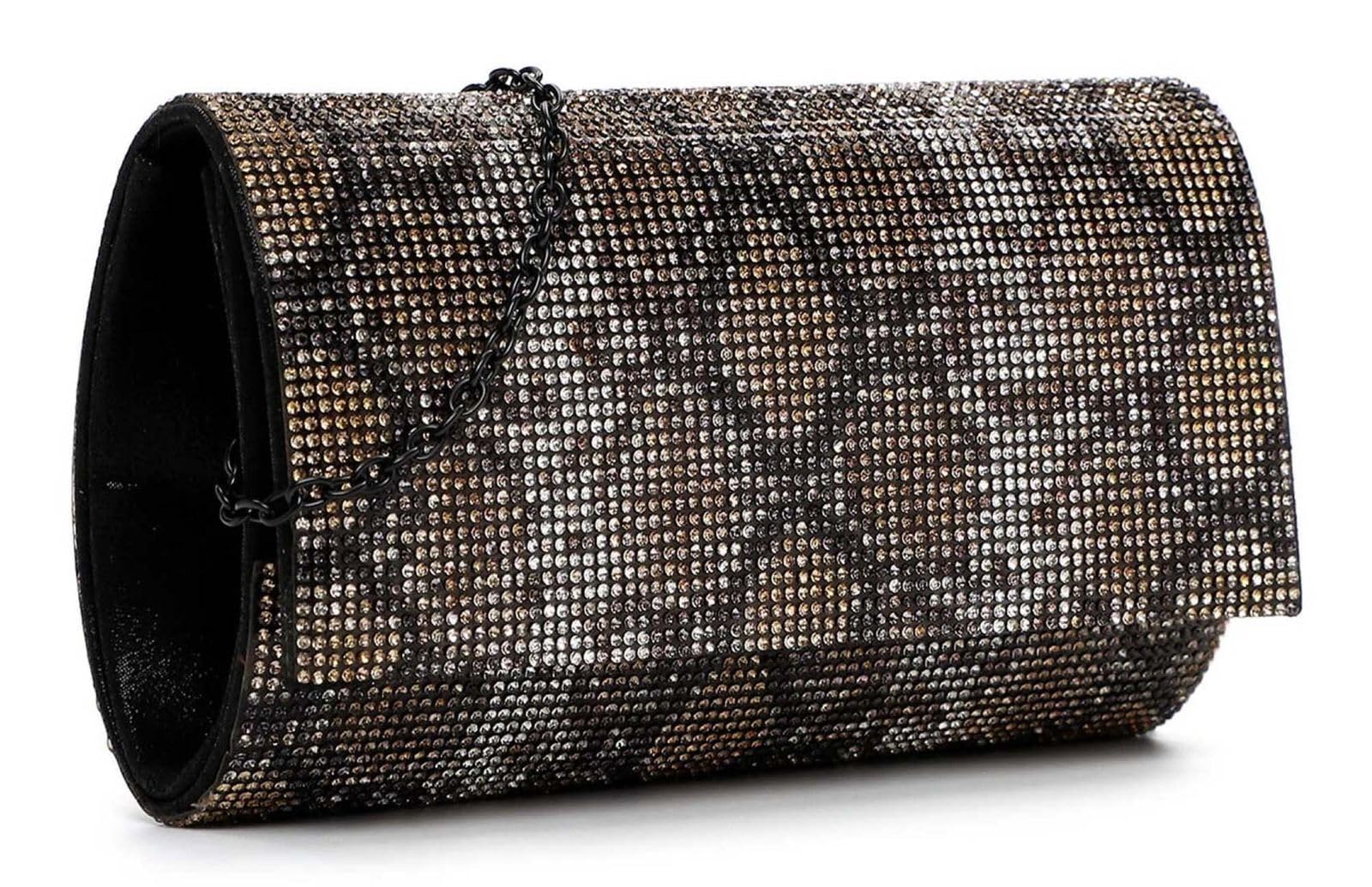 Tamaris Abendtasche Amalia Animal Clutch Sand - Snake mehrfarbig
