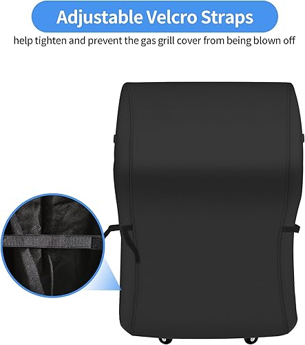 Miniatura 5 de NEXCOVER - Funda de parrilla, cubierta impermeable de 30 pulgadas, funda de parrilla de gas de 600D, resistente a los desgarros, a la decoloración y