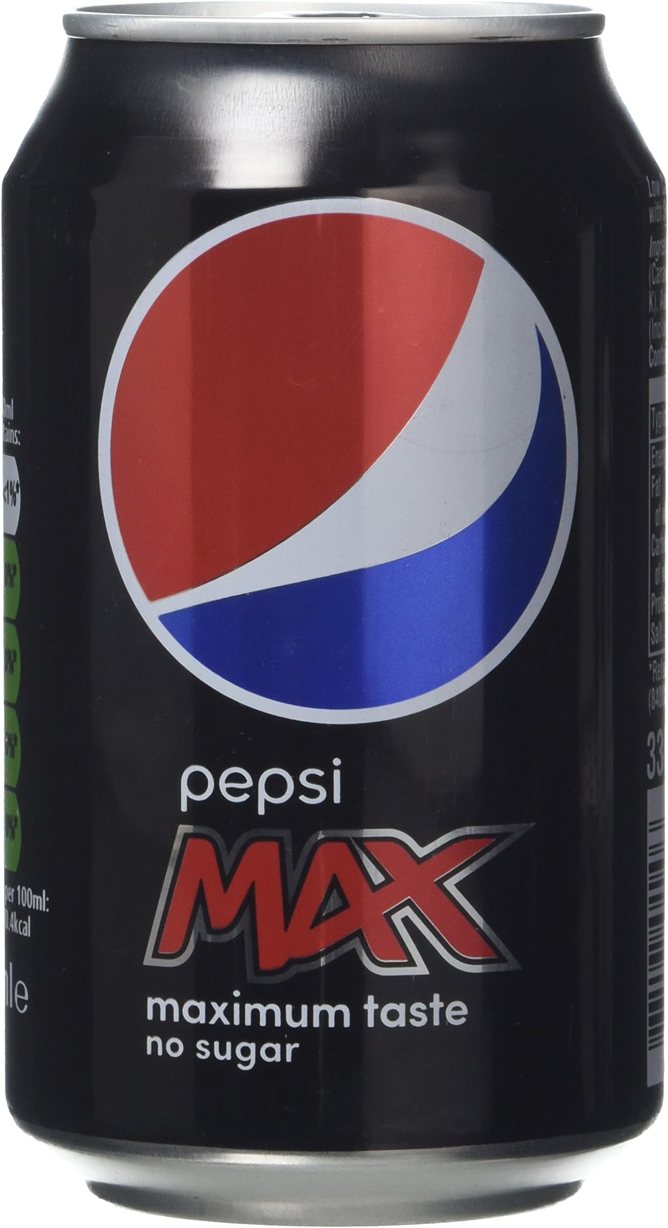 Pepsi Max, 330 ml (Pack of 24)