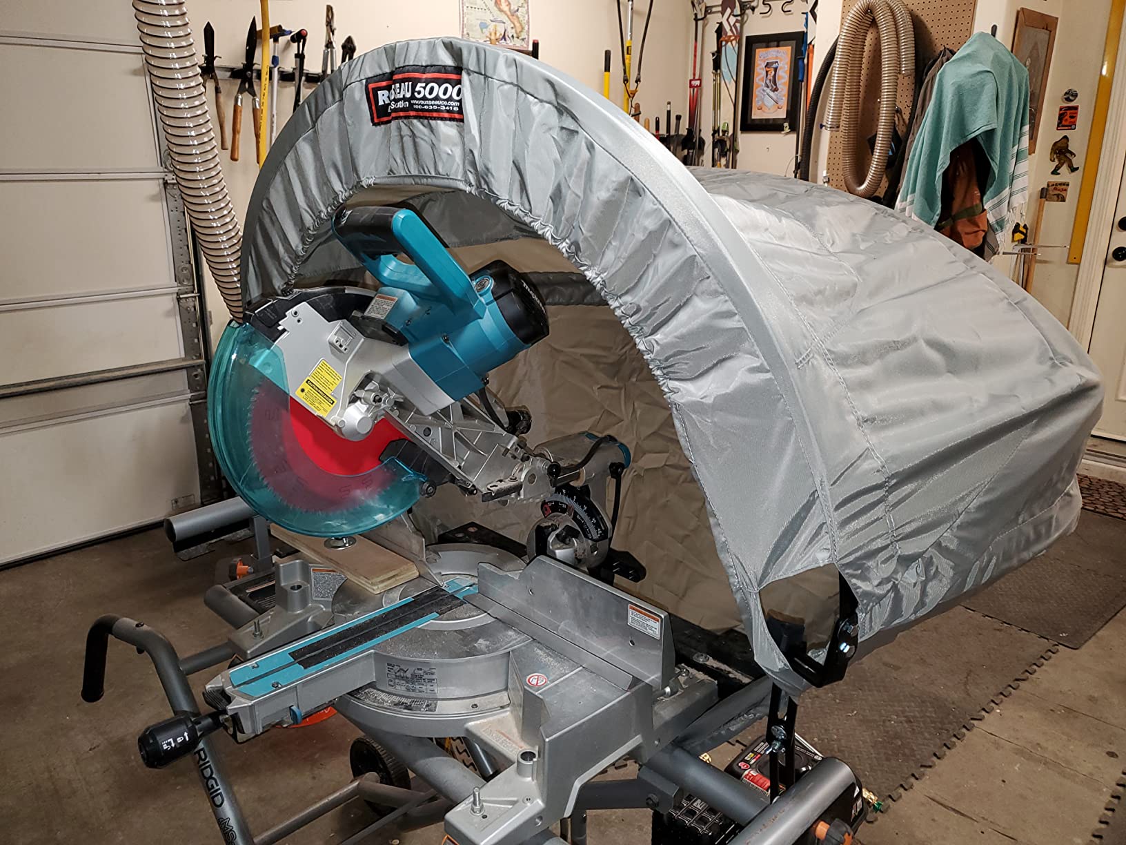 27/mo Finance Rousseau 5000 Dust Solution for Miter Saws, Silver