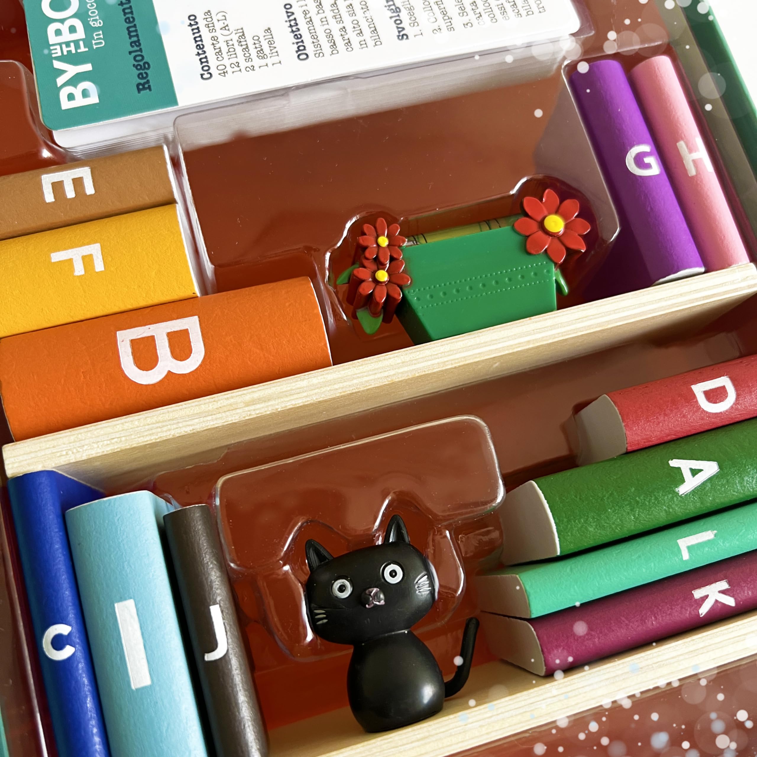 Asmodee By The Book gra balansująca, gra planszowa, 8+ lat, 1 graczy, wydanie włoskie