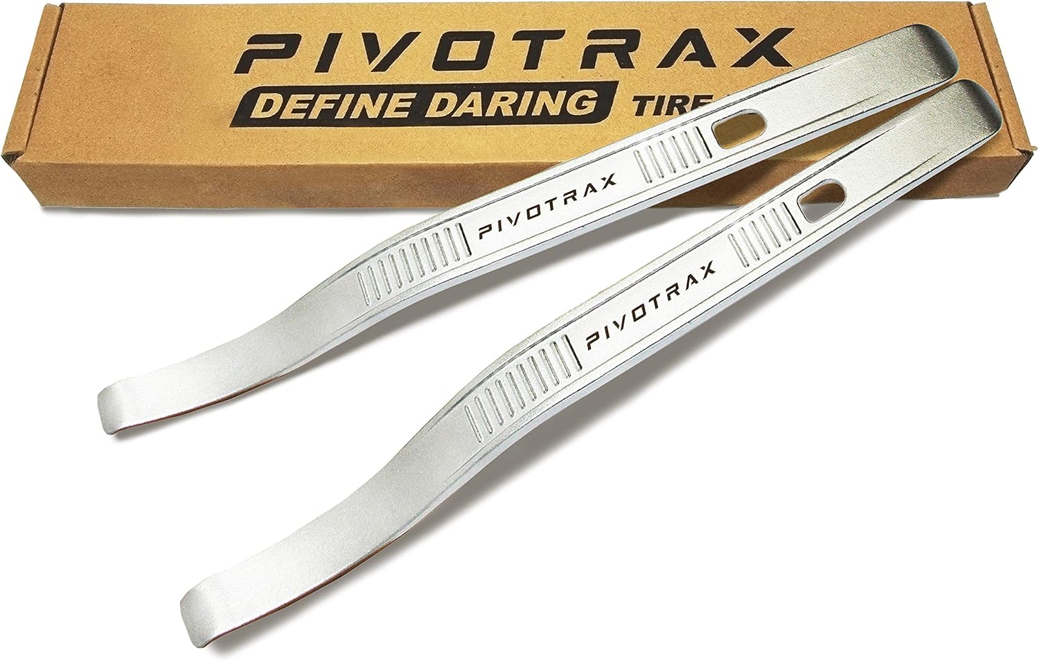 PIVOTRAX 15” Tire Mount | Demount Curved Iron Tire Lever | Wrench, Set of 2 : Automotive