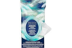 Pacifica Beauty Coconut Milk Deodorant Wipes: Odor-busting Essentials for On-the-Go Freshness