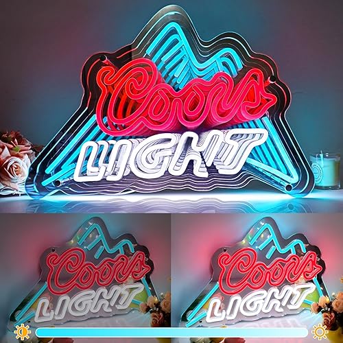 Vista 14 de Good Vibes - Letrero de neón regulable con interruptor de encendido/apagado, letreros de neón alimentados por USB para decoración de pared, letreros