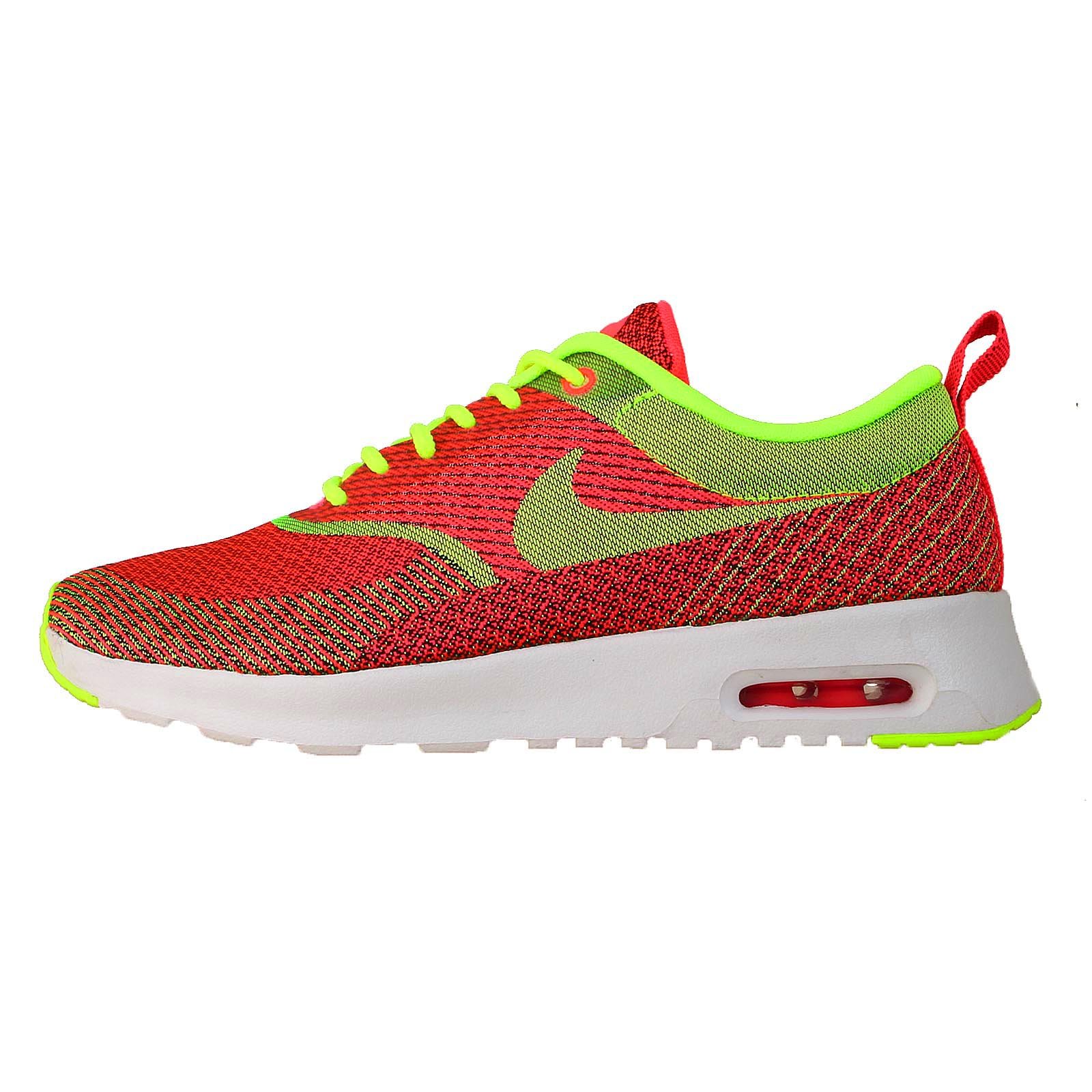 Nike Womens air max thea JCRD QS Running Trainers 666545 Sneakers Shoes (UK 4 US 6.5 EU 37.5, Hyper Punch Volt Black Ivory 607)