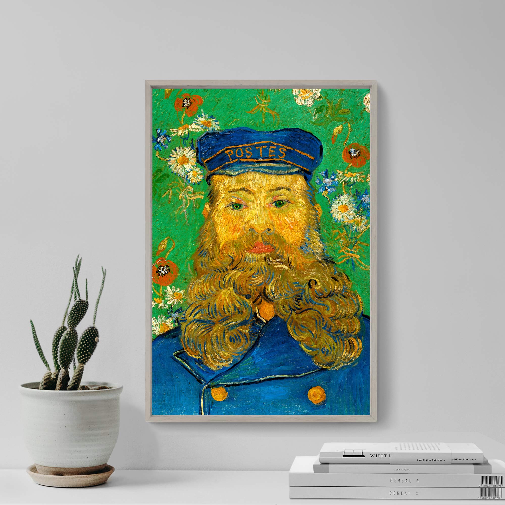 Amazon.com: Van Gogh - Portrait of The Postman Joseph Roulin (1888