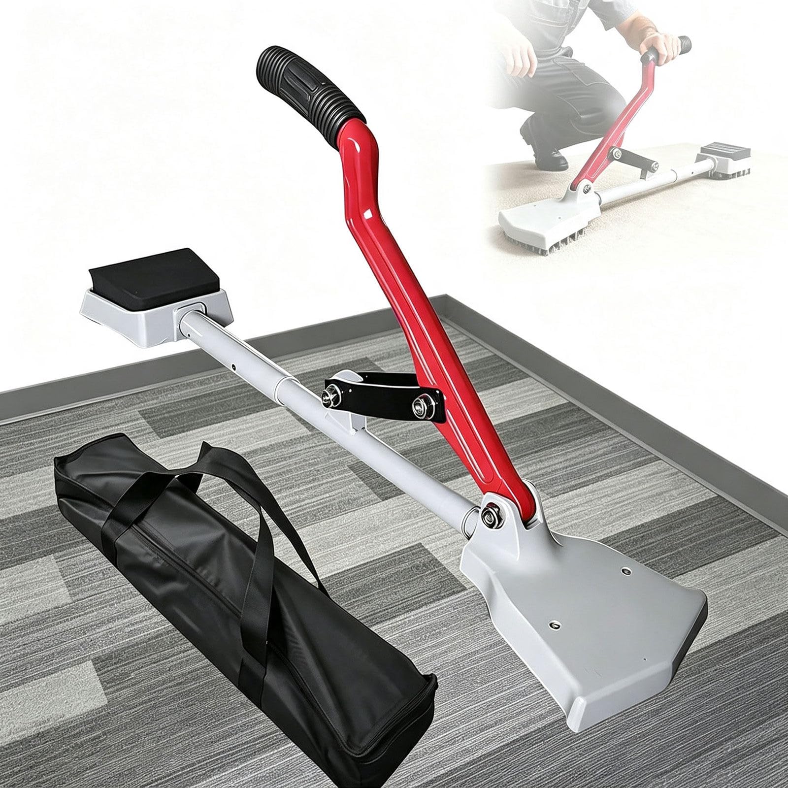 WACLMOTAKE Carpet stretcher tool thick shock absorption pad