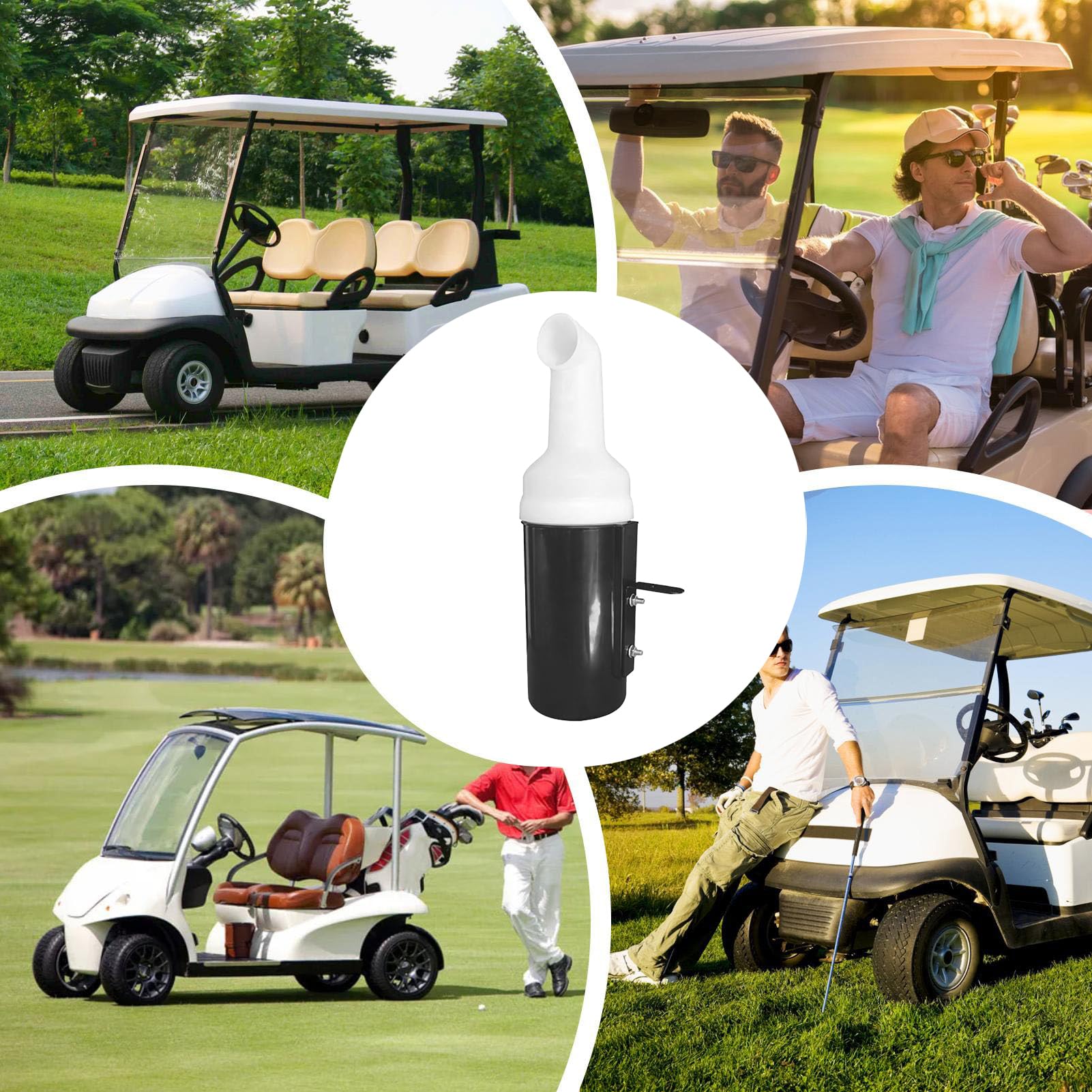 Golf Sandflasche Für Golfwagen Bohrfreie Golf Sandflasche Inklusive Sand