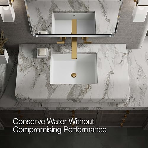 Miniatura 41 de KOHLER T27120-4-BN Parallel® - Tapacubos para lavabo de baño, níquel cepillado vibrante Vibrant Brushed Nickel,Mate negro,Latón cepillado