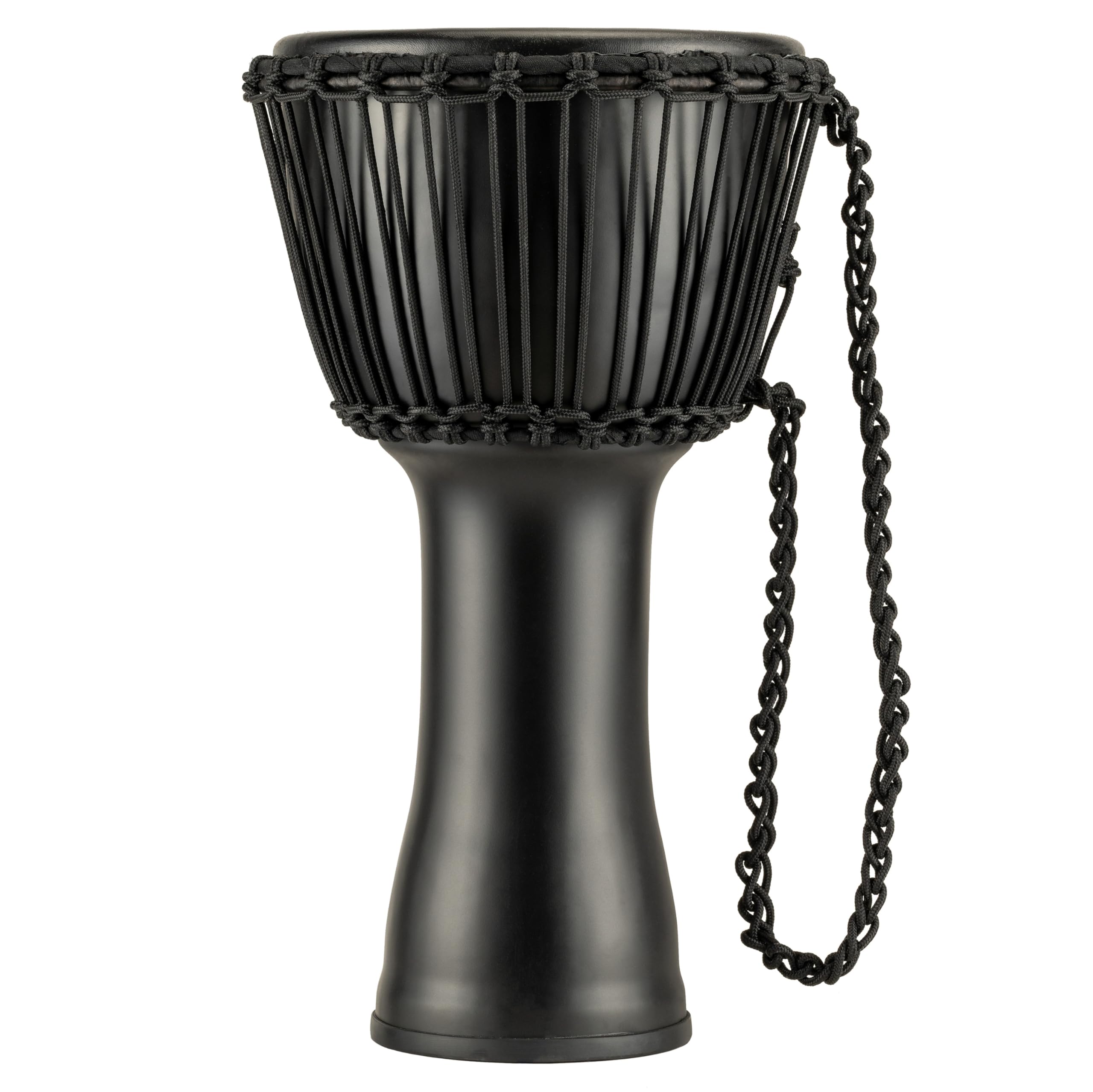 Meinl Percussion Travel Series - Djembe in Pelle di Capra, 10" (25 cm), Colore: Nero