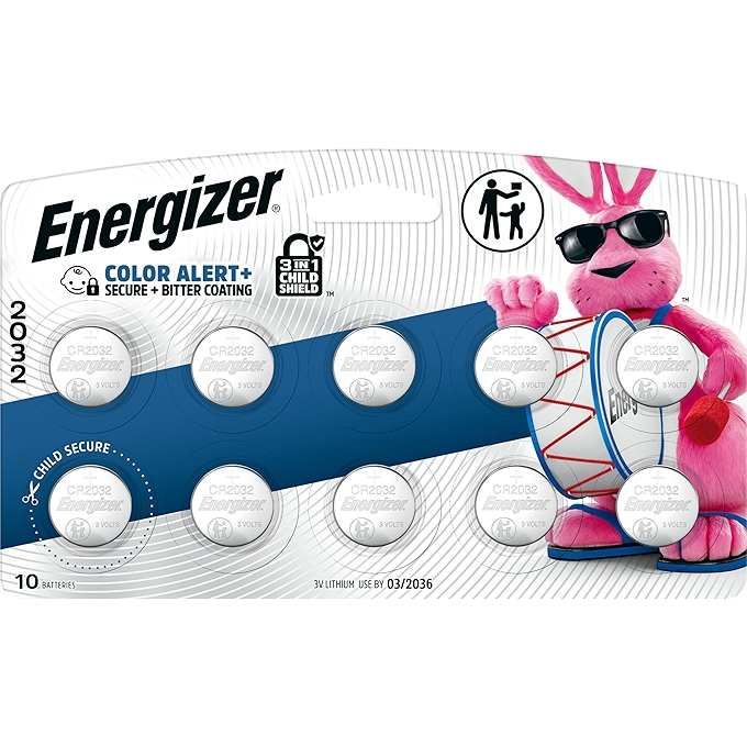 Energizer 2032锂按钮电池