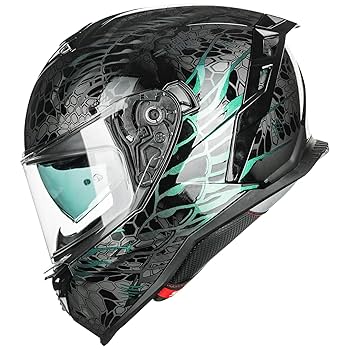 【LIDNM サイズS】DOUBLE CLOTH MOTORCYCLE ILM Motorcycle Helmets DOT ECE Dual Visor Street Racing