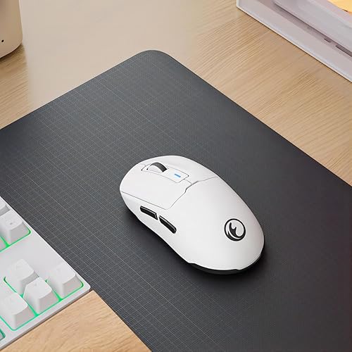 Miniatura 7 de G59 Ratón inalámbrico/con cable/BT 2.4G para juegos, ratón inalámbrico recargable con USB tipo C, 6 DPI ajustables, 8000 DPI máximo, 60g