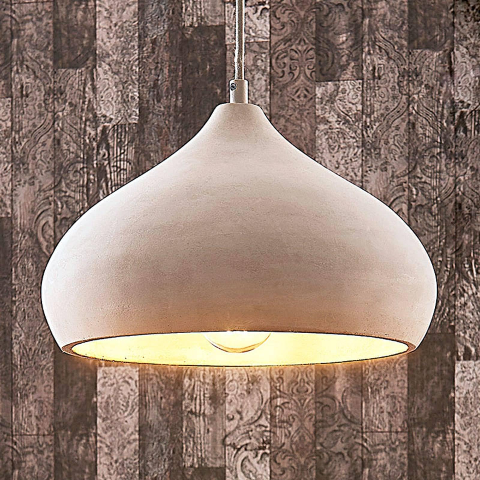 Lindby Lampada a sospensione dimmerabile (Moderno) colore Grigio ad es. Soggiorno & Sala da pranzo lampada, soffitto plafoniera illuminazione