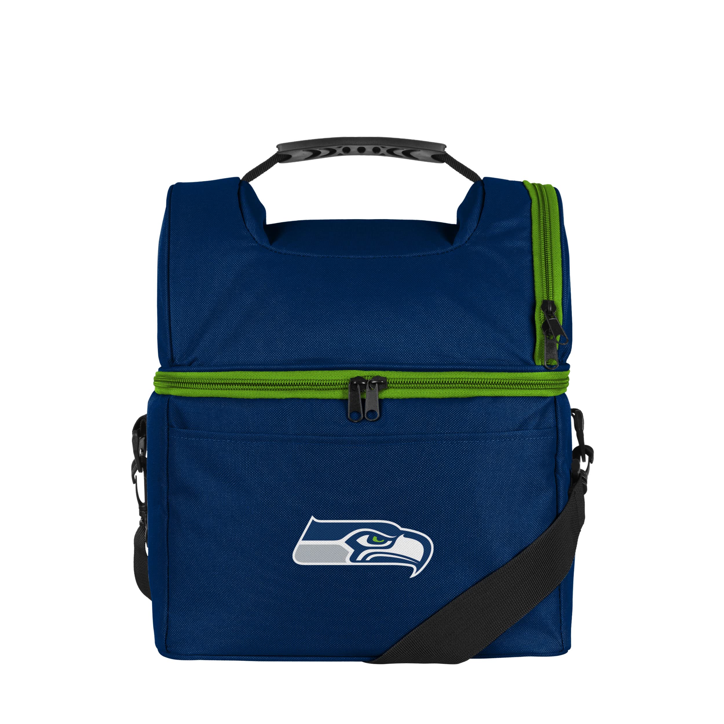 FOCO NFL Unisex-Adult NFL Team Logo Solid Double Compartment Cooler